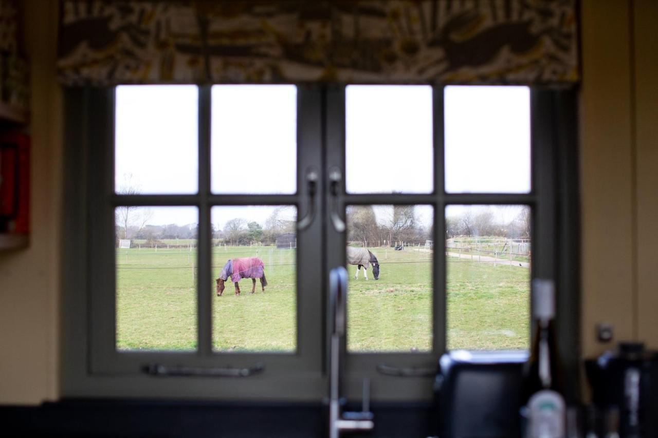 Вилла Little Plovers Shepherd Hut Чичестер Экстерьер фото